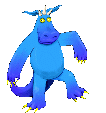 blue monster